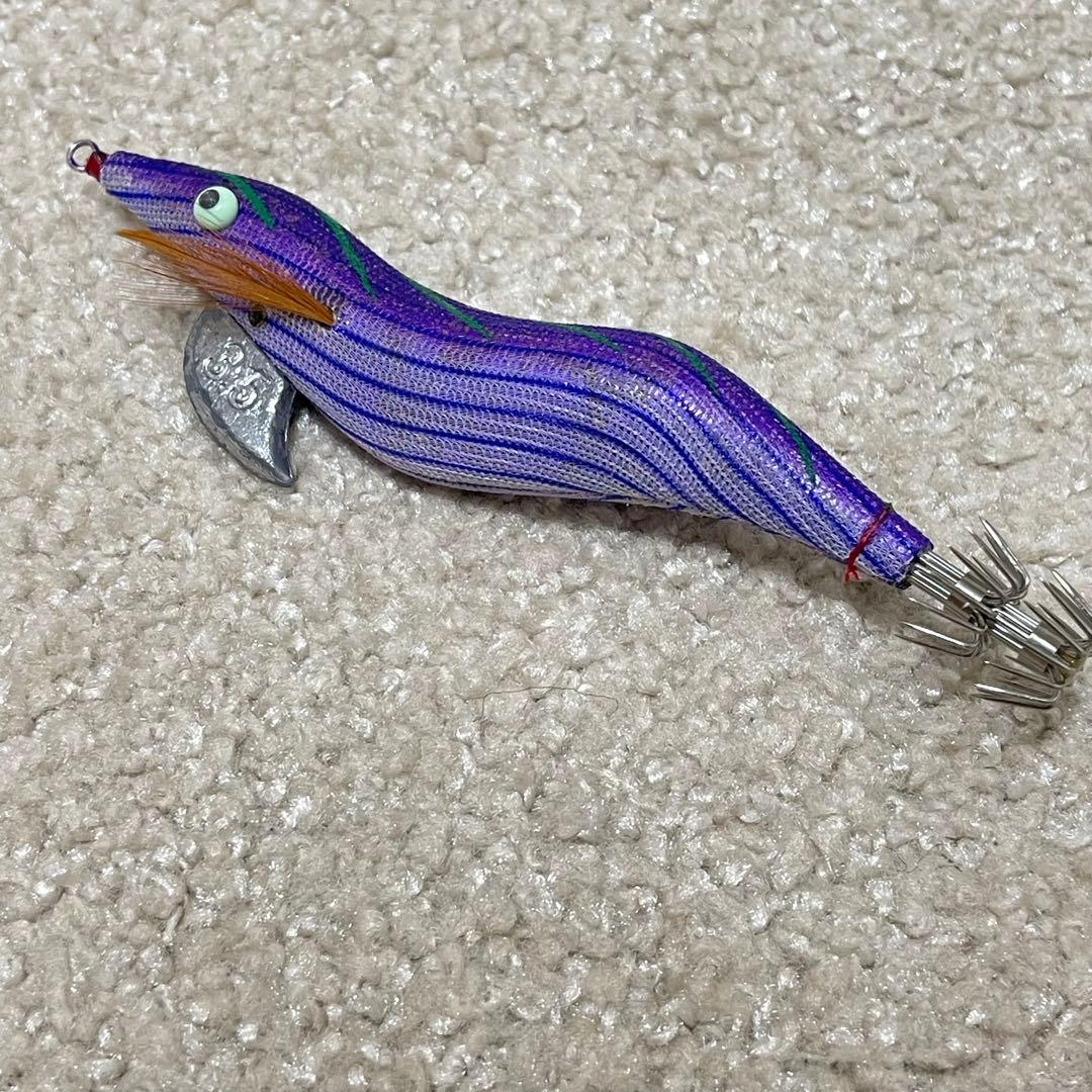 ハヤシ　餌木猿　 3.5号 エギ 紫式　ムラムラパープル　2本セット