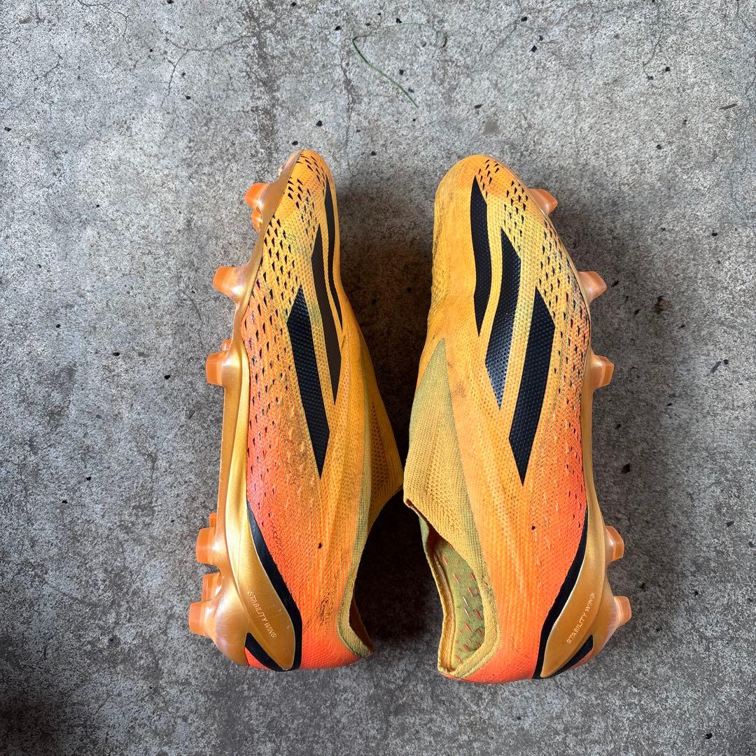 adidas X スピードポータル 紐なし　25.0cm