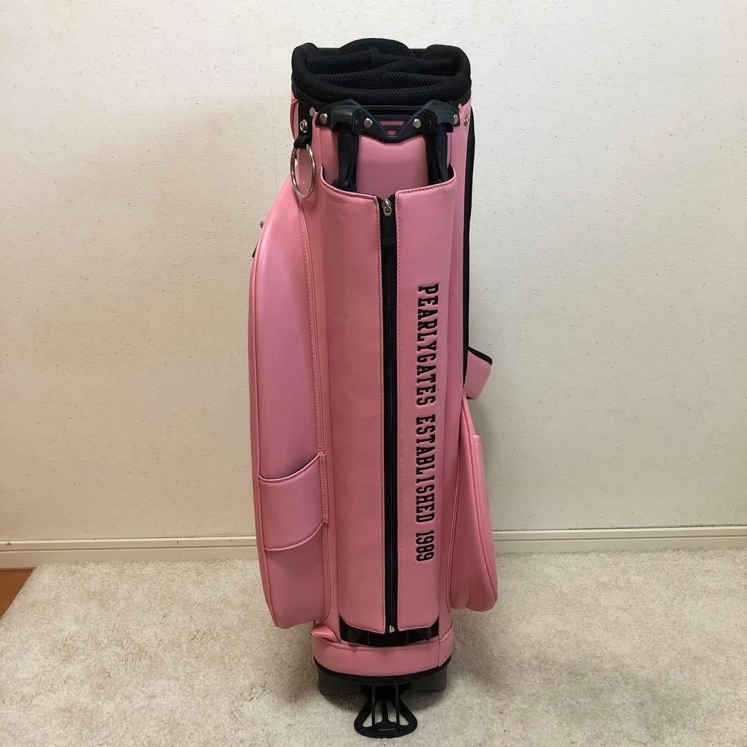 超美品　パーリーゲイツ　ニコちゃんスタンド式　キャディバッグ　正規品識別タグ付き