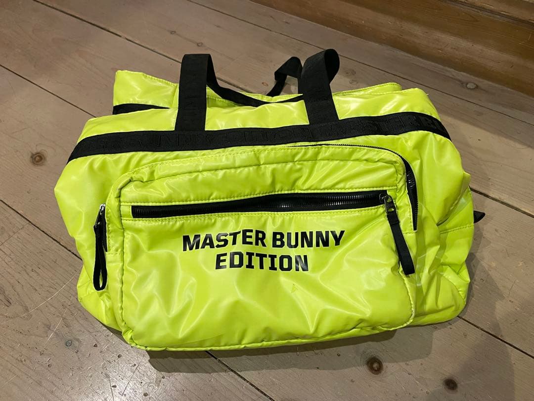 美品！MASTER BUNNY EDITION 蛍光イエロー トートバッグ