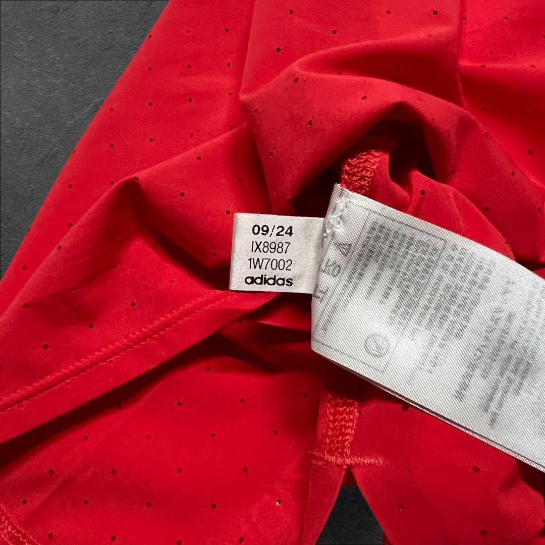 adizero ランニング　半袖 Tシャツ　赤　M