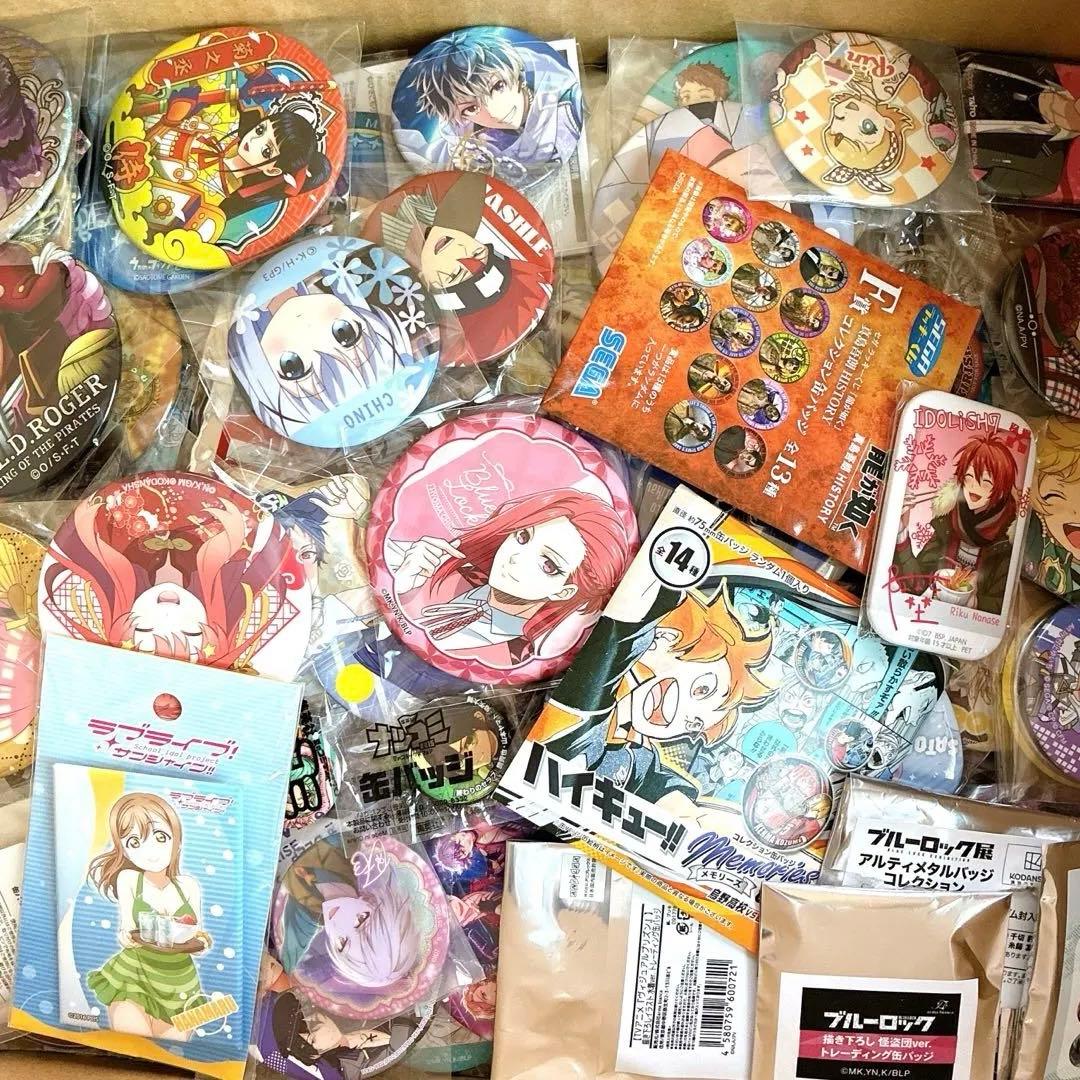 アニメ 漫画 キャラクター ノンジャンル 缶バッジ まとめ売り 540個以上