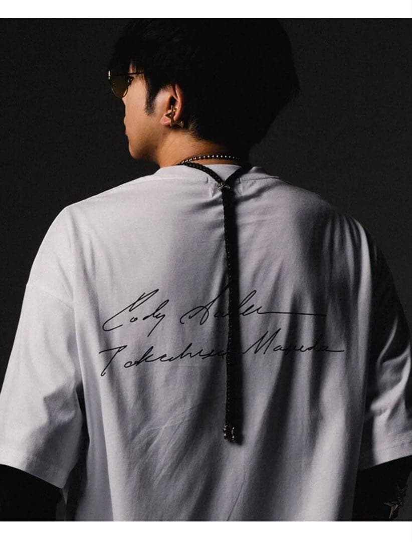 NEWS 増田貴久 コディ・サンダーソン Tシャツ　ホワイト 白