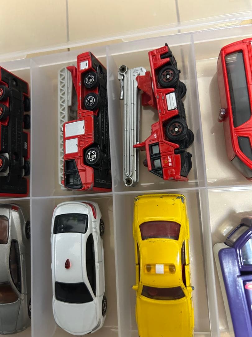 トミカ　消防車　まとめ　ハシゴ車　fire 覆面　パトカー　Japanese