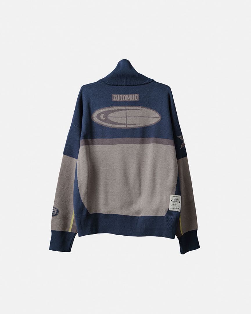 ずとまよFull Zip Knit Jersey (Navy) L