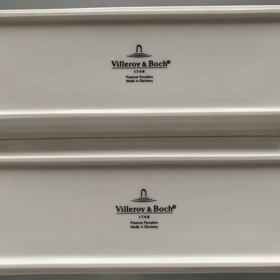 Villeroy & Boch 花柄プレート 2枚セット