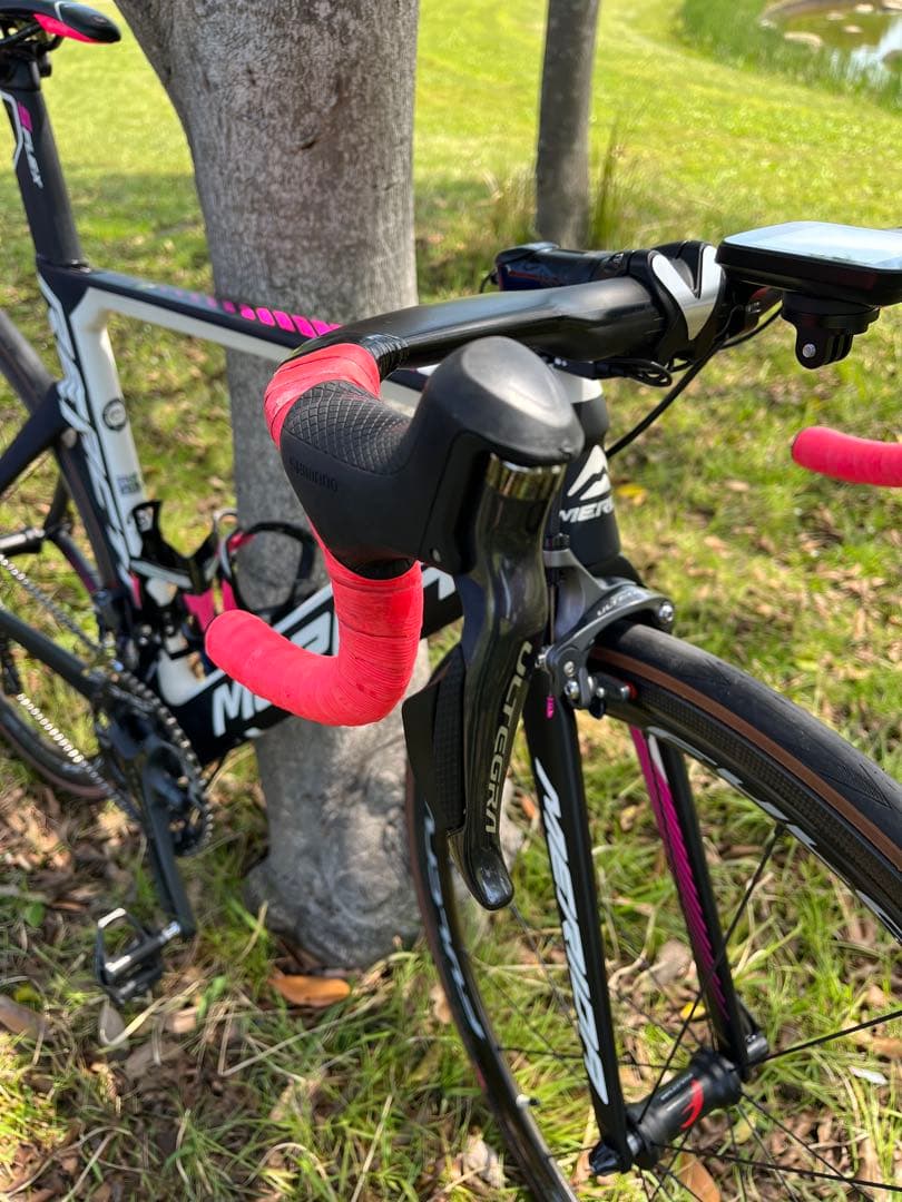 美品MERIDA REACTO 4000 Di2 アルテグラ カーボンホイール