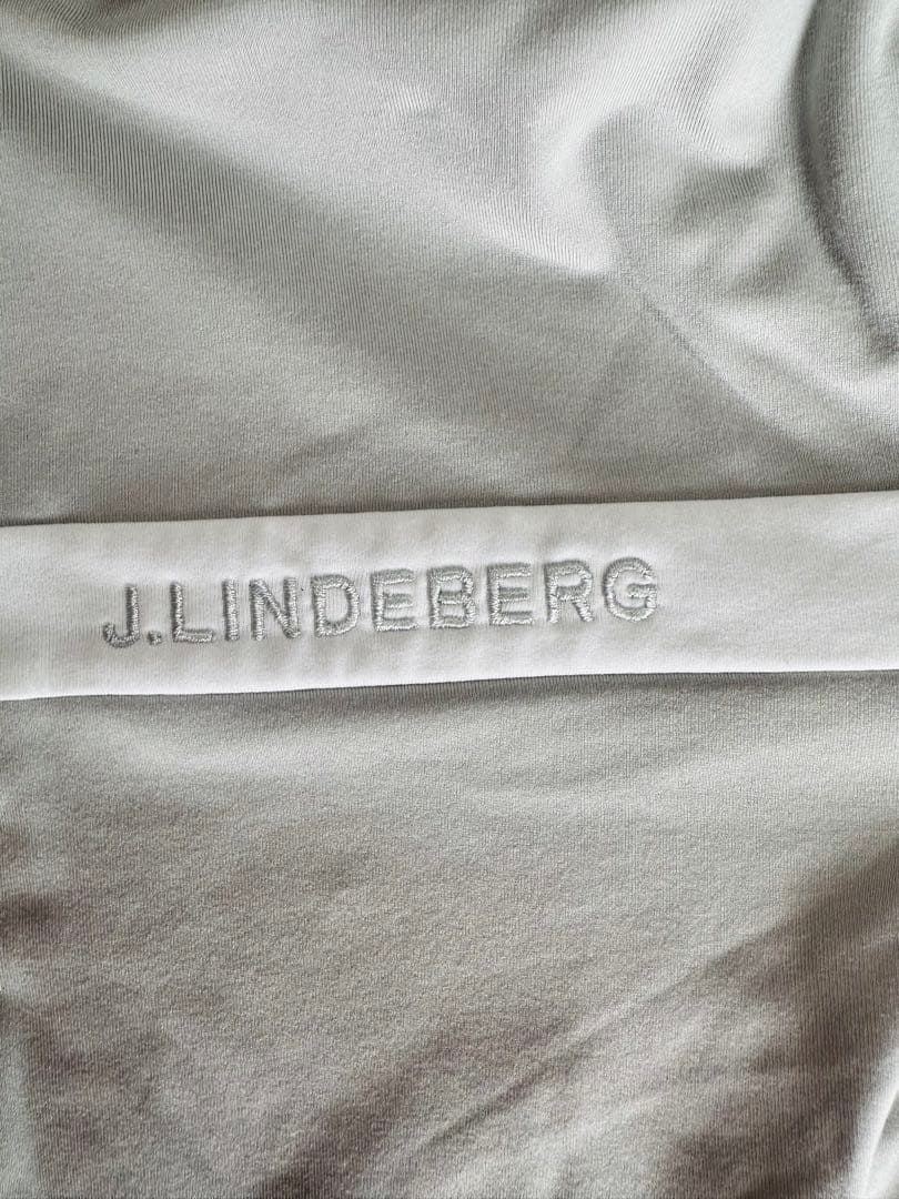 【未使用】リンドバーグJ.Lindeberg 裏起毛 ライトグレー パーカー