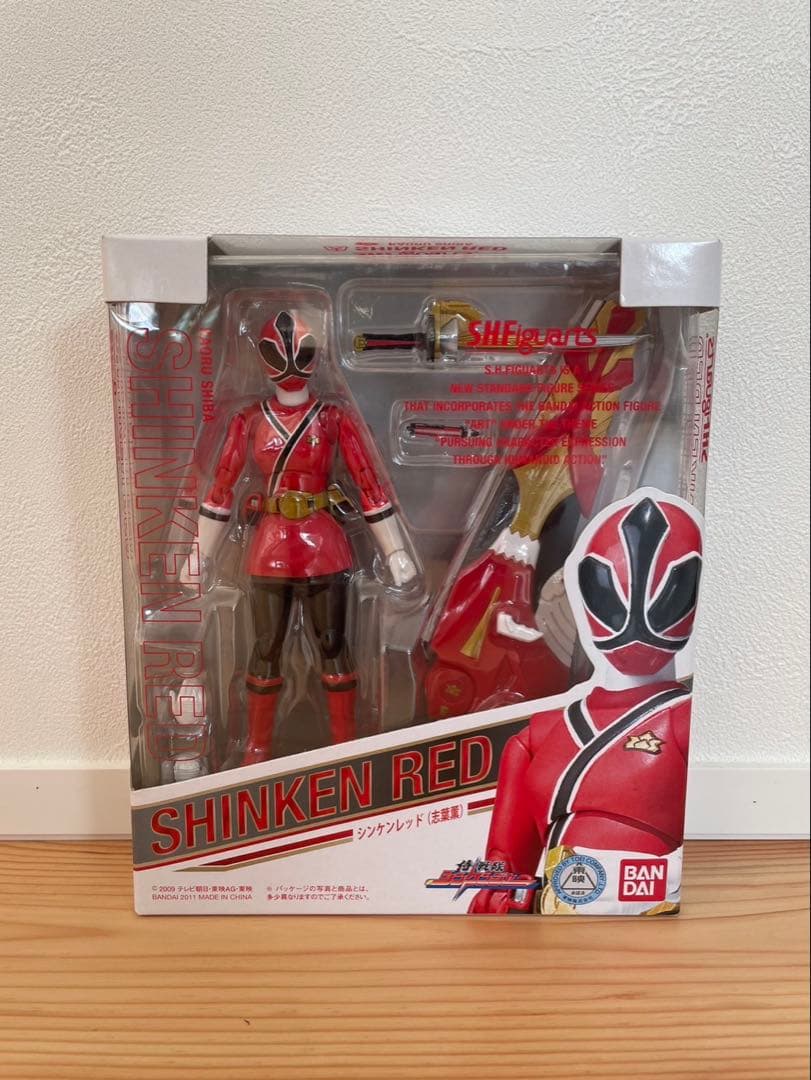 S.H.Figuarts フィギュアーツ シンケンレッド（志葉薫）