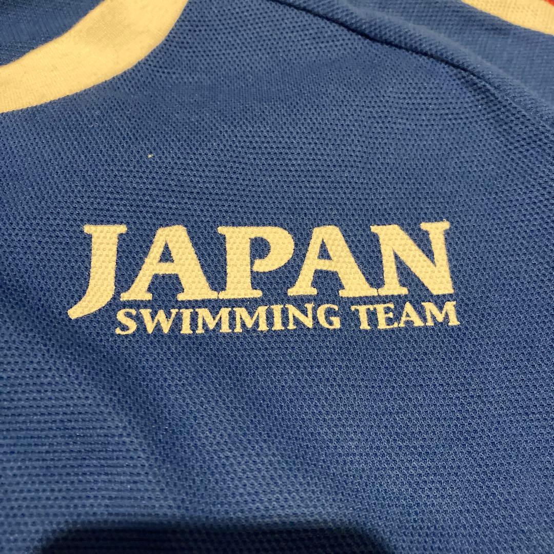 競泳 日本代表 ミズノ Tシャツ ブルー