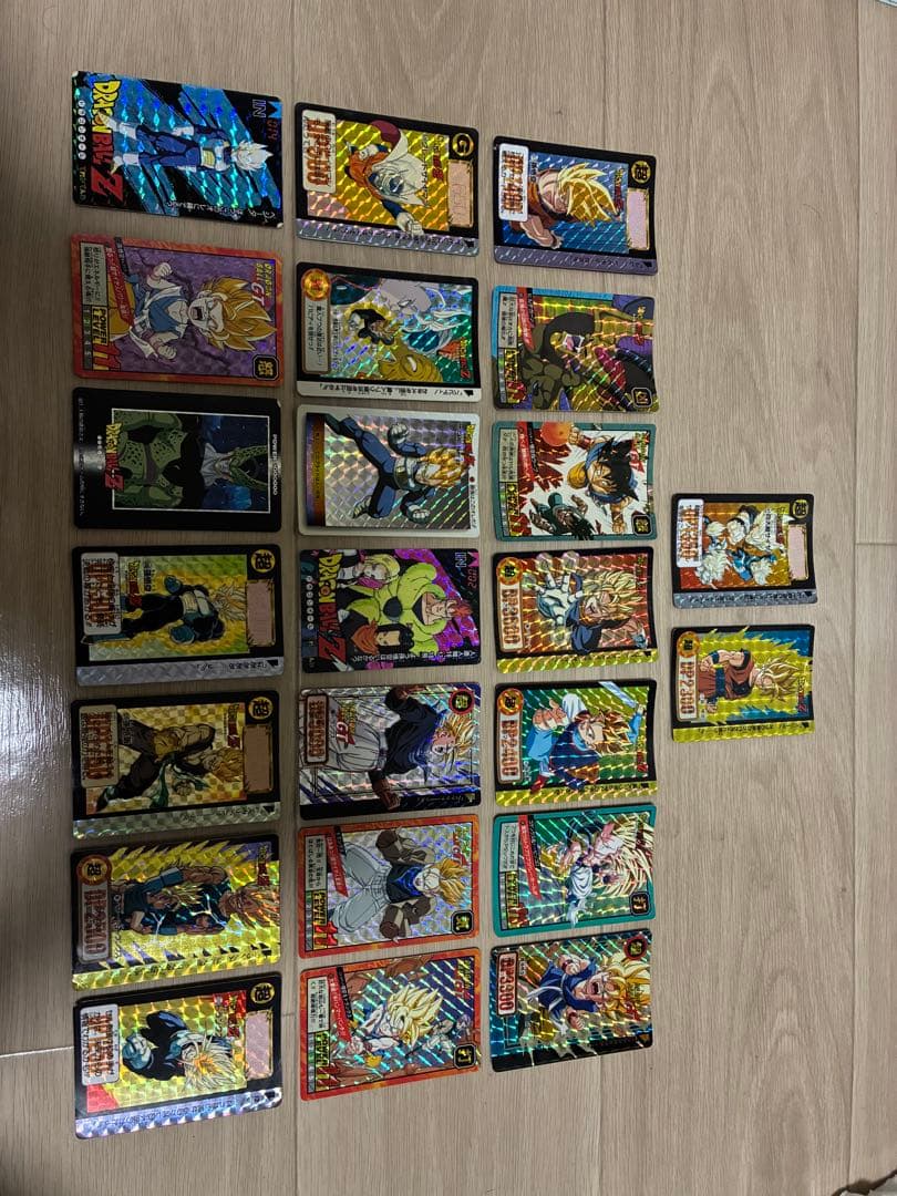 ドラゴンボールZ カードダス 23枚。