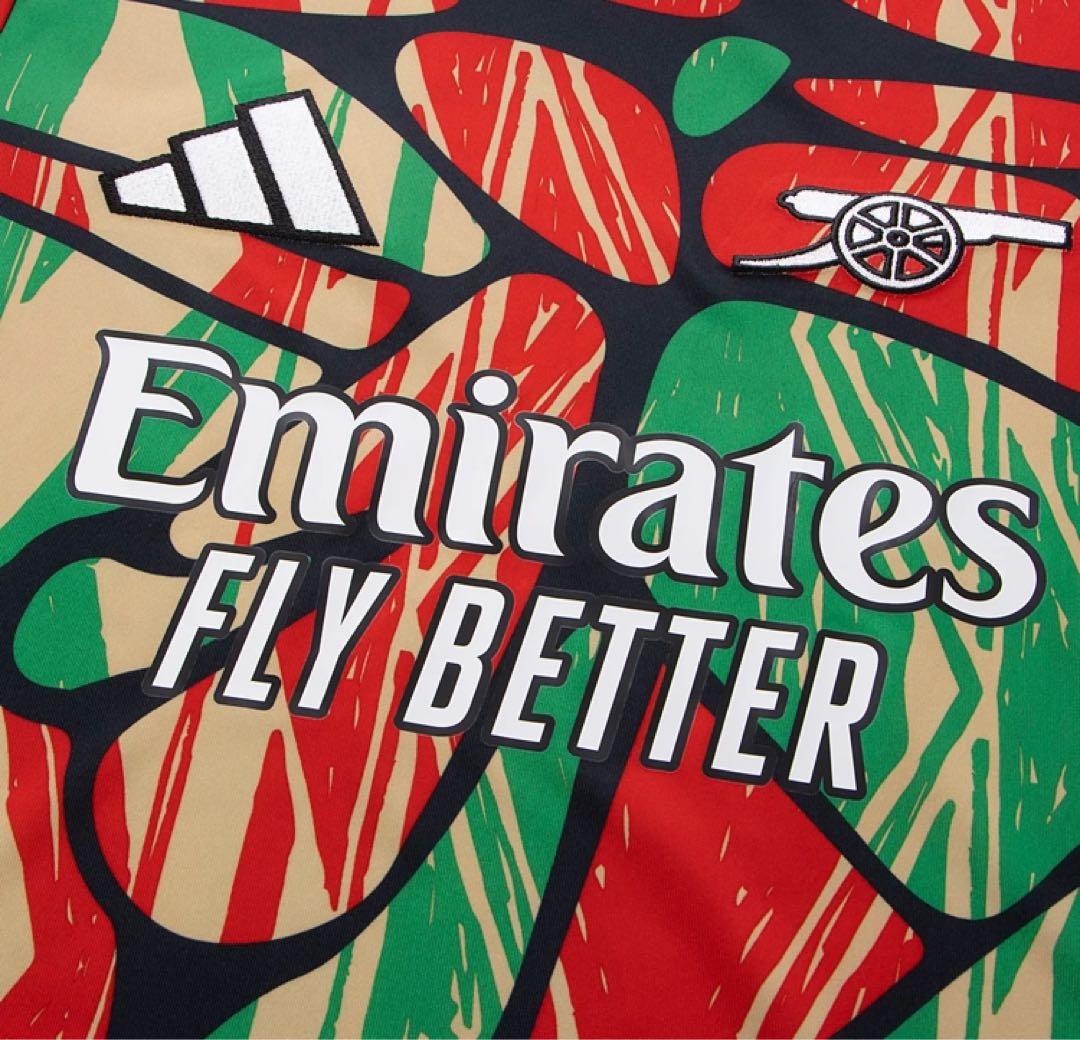 adidas アディダス　アーセナル　プレマッチユニフォーム　サッカー　練習着