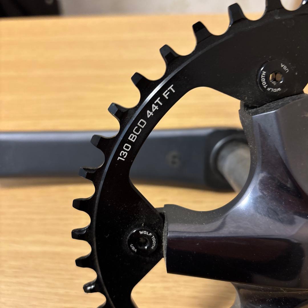 シマノアルテグラFC-6700クランク172.5mm WolfTooth44T