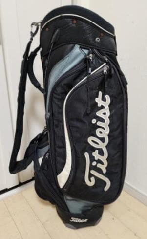 サーシュ送料無料/美品　Titleist ゴルフバッグ ブラック