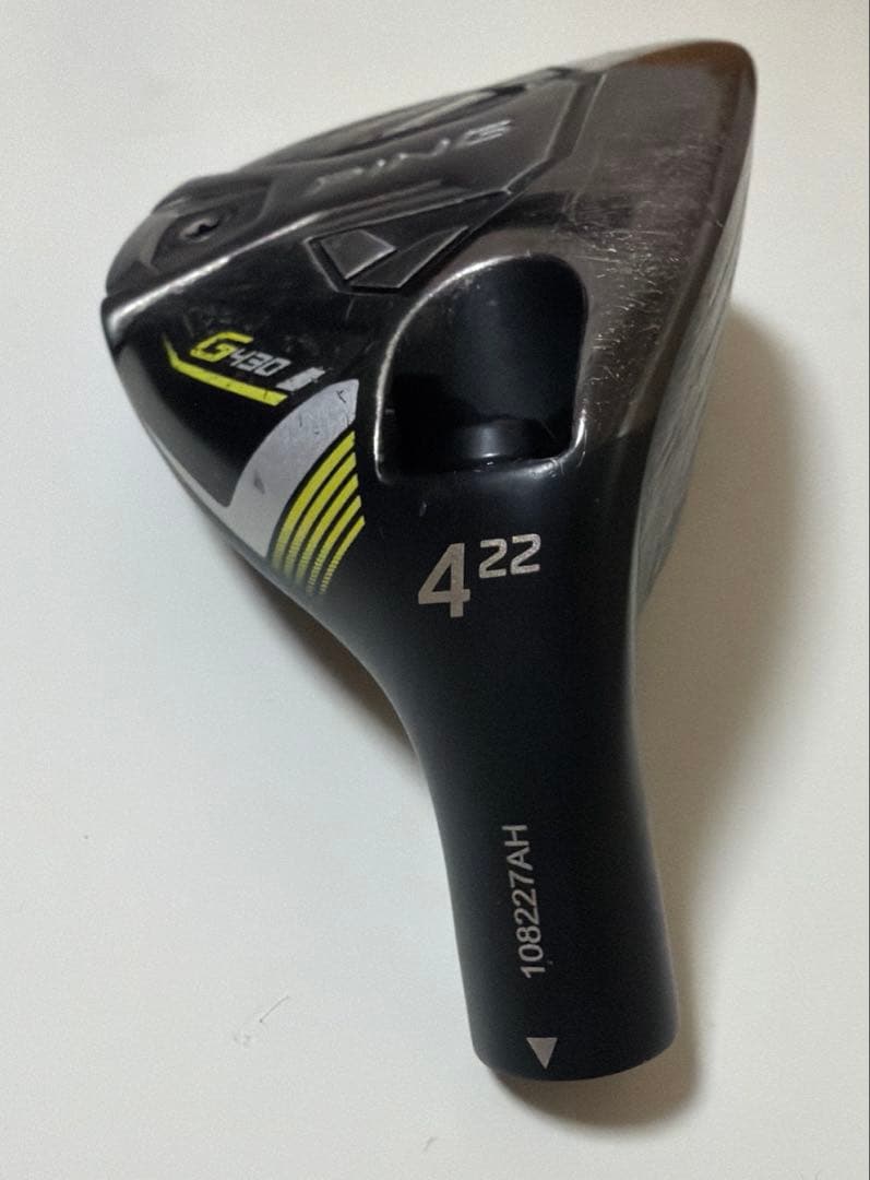 PING ピン G430　4U 22度ヘッド 　　日本仕様正規品
