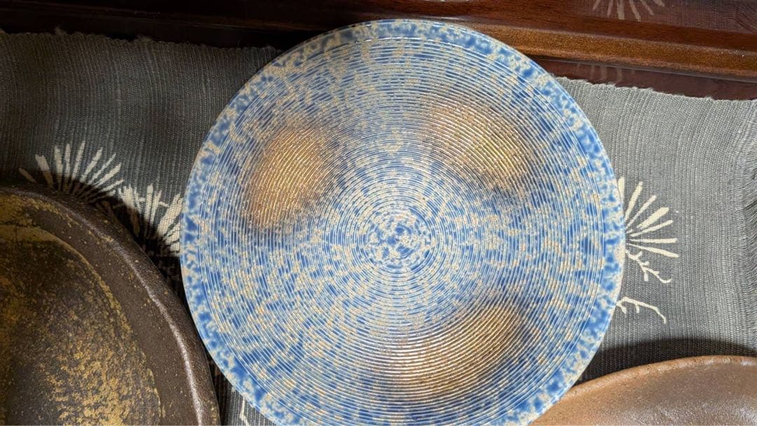 陶器皿 3枚セット アンティーク 和風 古風