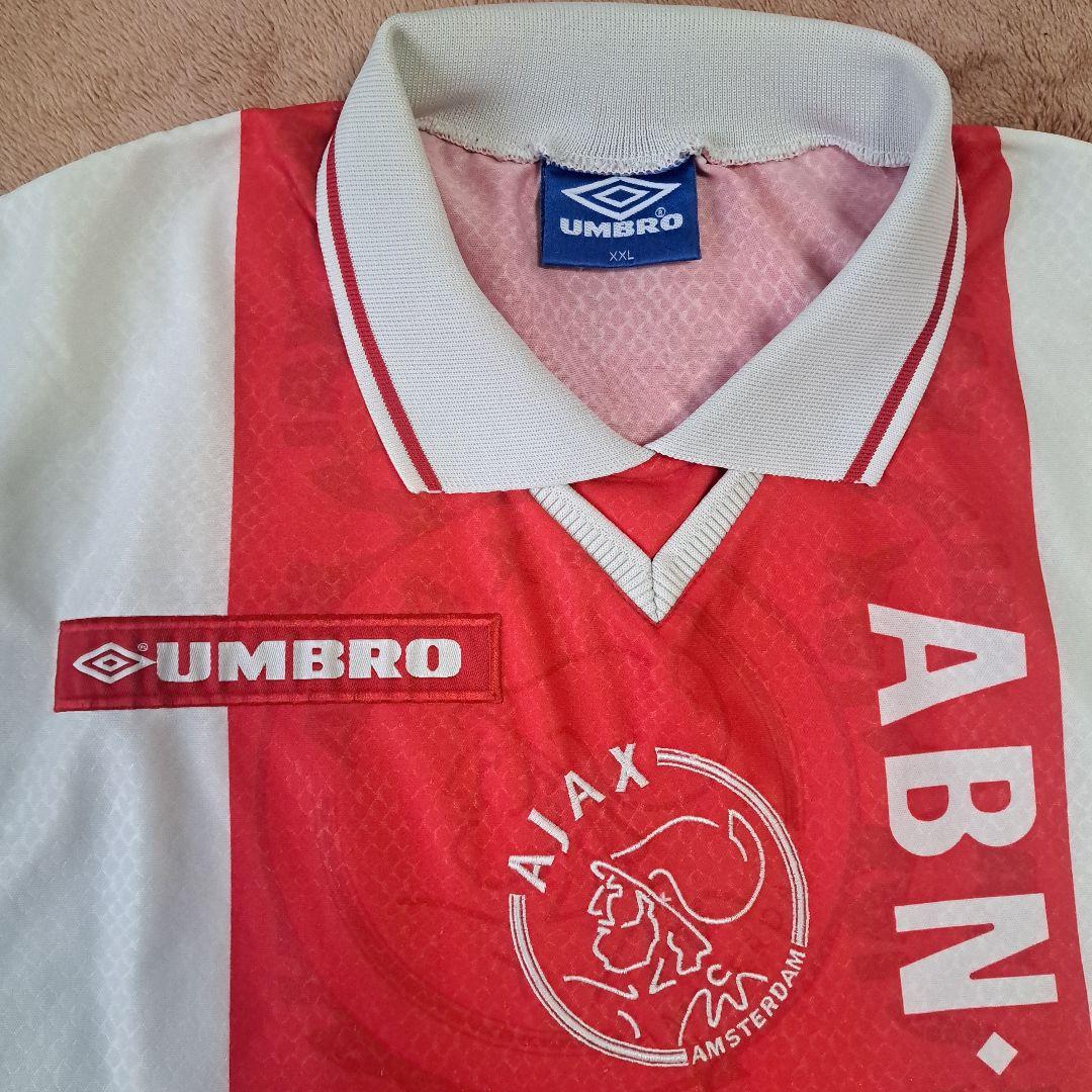 希少 98-99シーズン アヤックス ユニフォーム UMBRO製 2XL