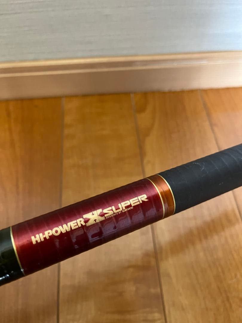 中古 SHIMANO 渓流竿 翠淵 中調 61 HI- POWERXSUPER