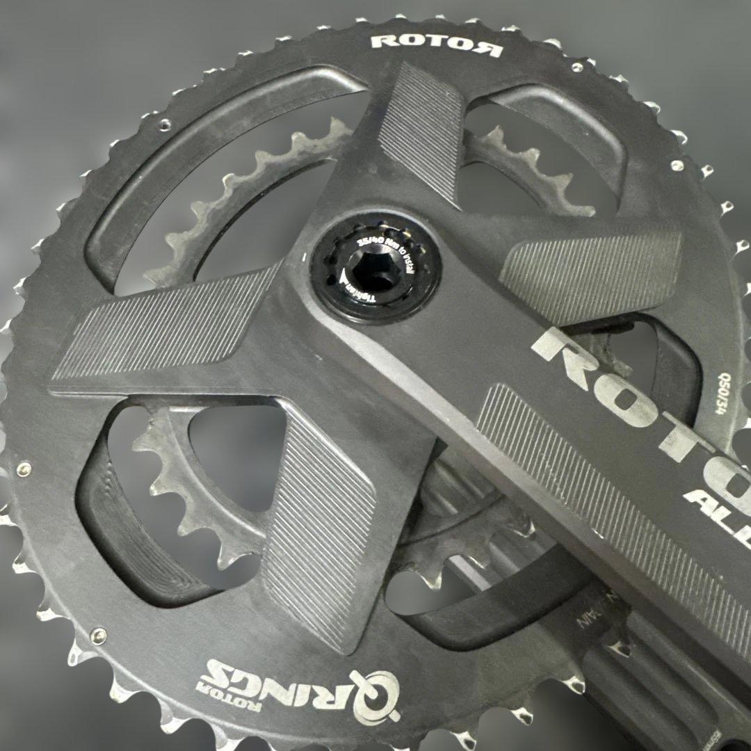 値下ROTOR ALDHU 3D クランクセット165mm 50-34 30軸