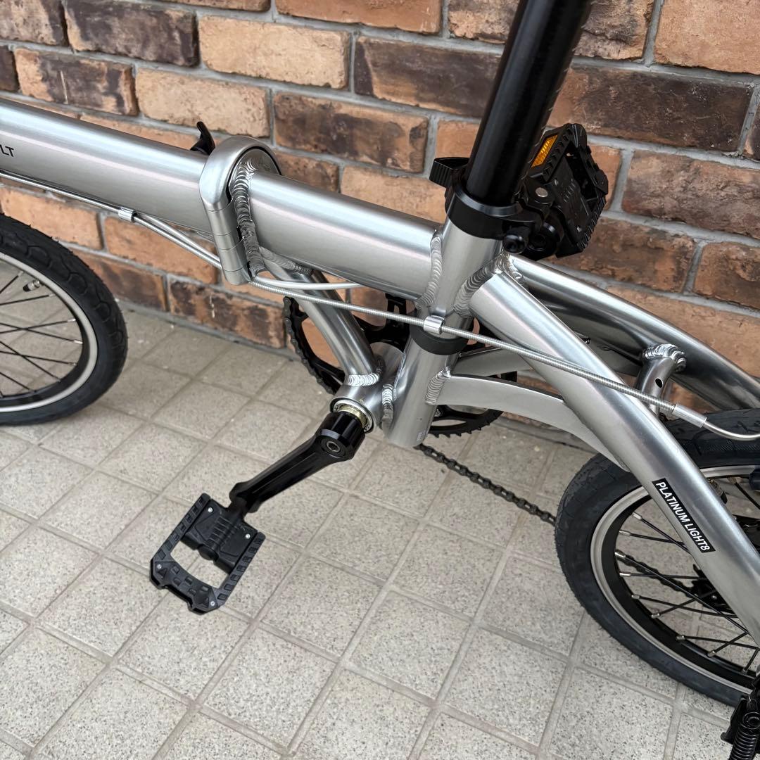 ルノー　PLATINUM LIGHT8 折りたたみ自転車