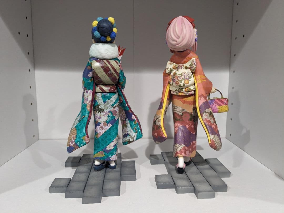 F：NEX ゆるキャン△ 志摩リン　各務原なでしこ　振袖フィギュア