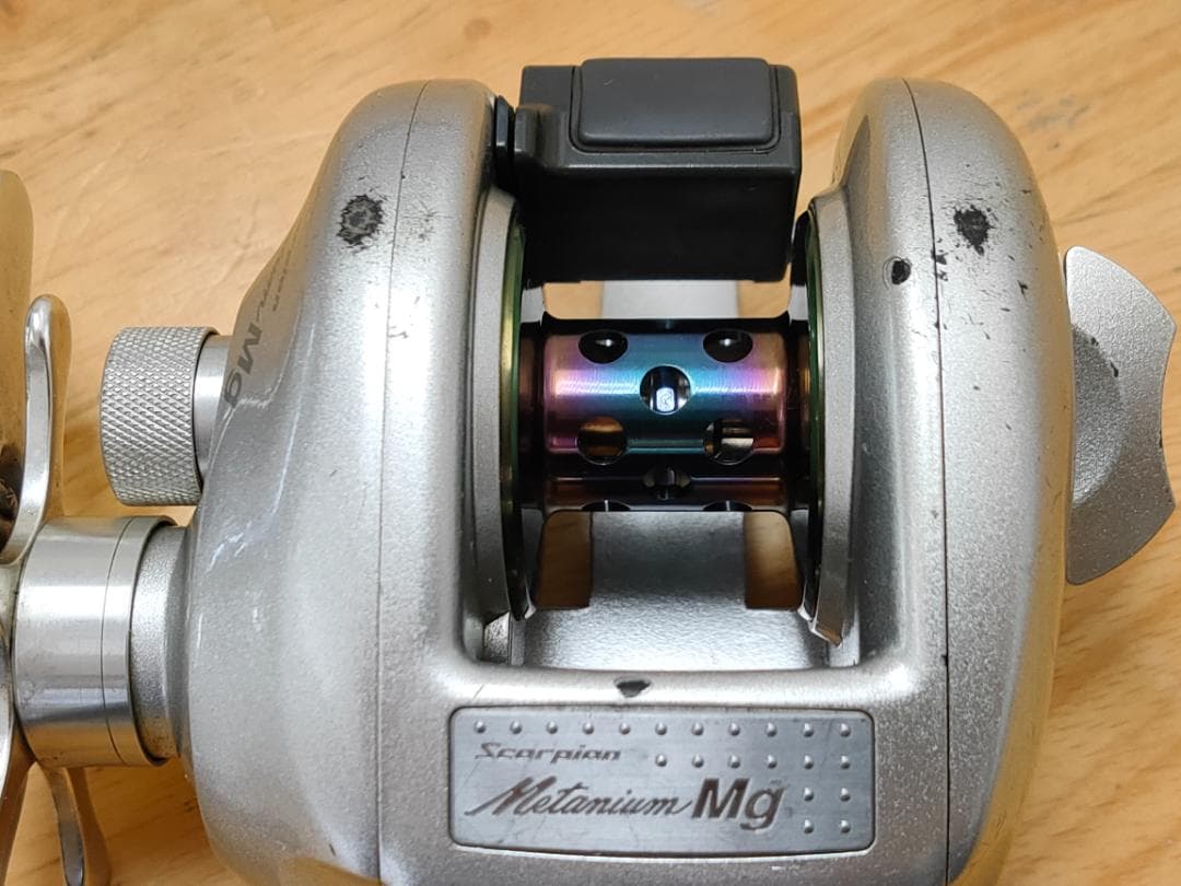 ベイトリール シマノ 00スコーピオン メタニウムMG RH420 箱なし