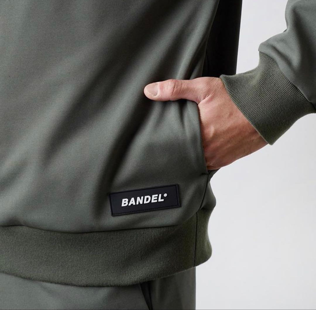 【最終値下】BANDEL クルーネックトレーナー 裏起毛 Lサイズ カーキ