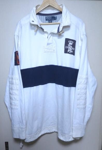 XXL POLO RALPH LAUREN ラガーシャツ トグルボタン