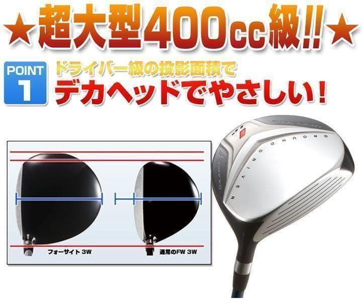 ★三菱W飛匠★激飛び 1.2番FW! 優しい2オン兵器! フォーサイト FW