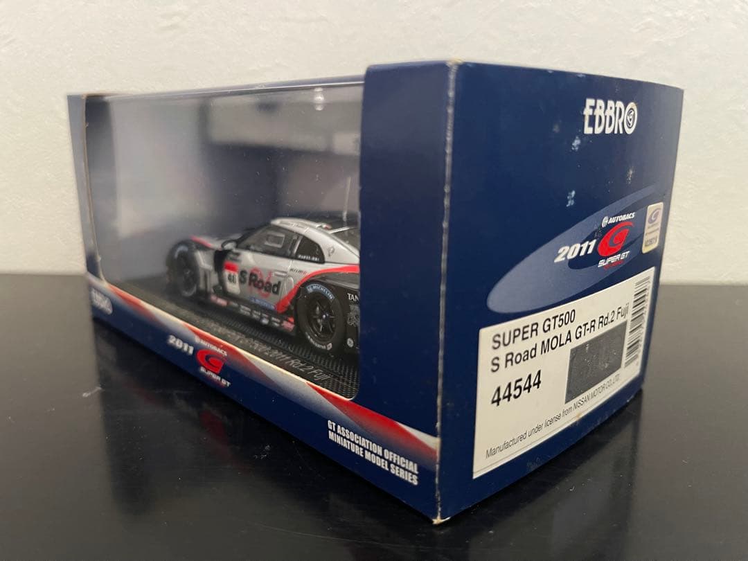 ミニカー EBBRO SUPER GT 2011 S ROAD MOLA GT-R 46
