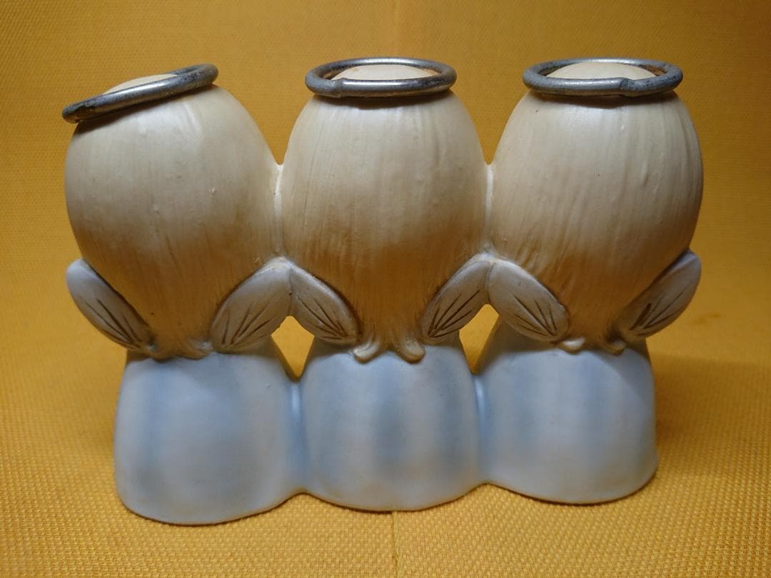 ビンテージ　人形　天使　陶器　置物　インテリア　工芸品　美術品　A2833
