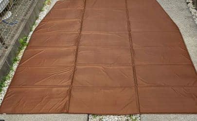KAMA MAT S ブラウンキャンプマット マットシートセット