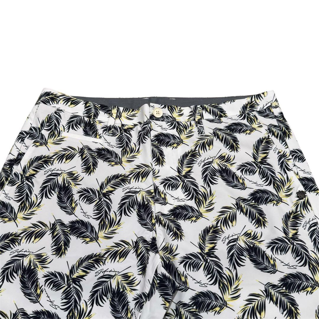 【未使用】定価2.1万円 St ANDREWS ゴルフパンツ 柄 メンズ