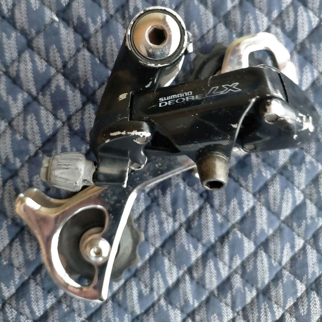 ①【90s☆ビンテージ】SHIMANO DEORE LX 前後ディレーラー