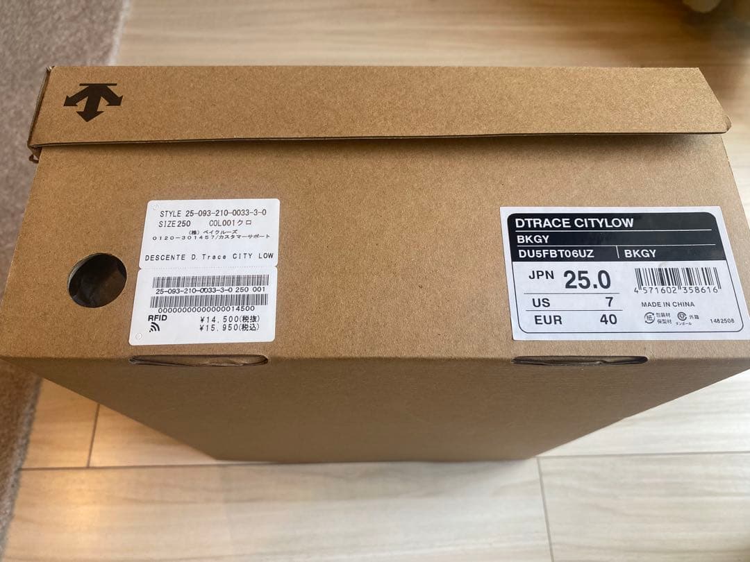 デサント DTRACE CITYLOW スノーブーツ　25.0cm
