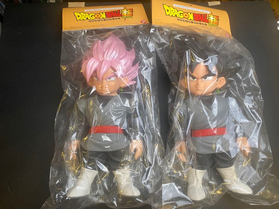 値下げ！ドラゴンボール レトロソフビコレクション　ブラック&ロゼ