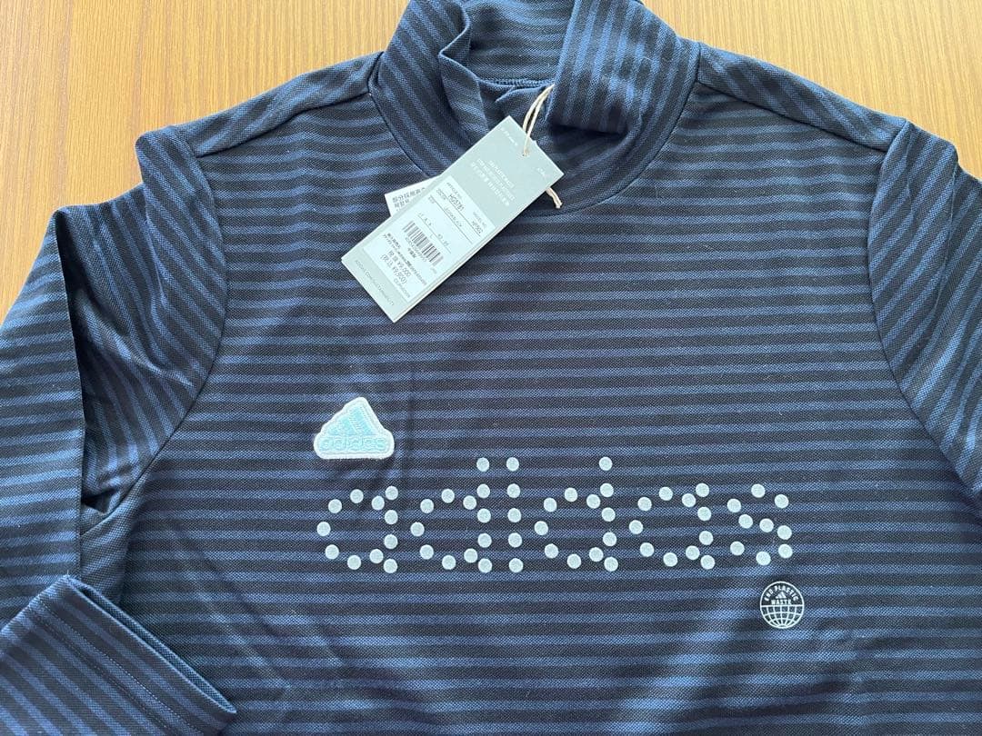 新品　adidas レディース ストライプシャツ　スカート　セット　セットアップ