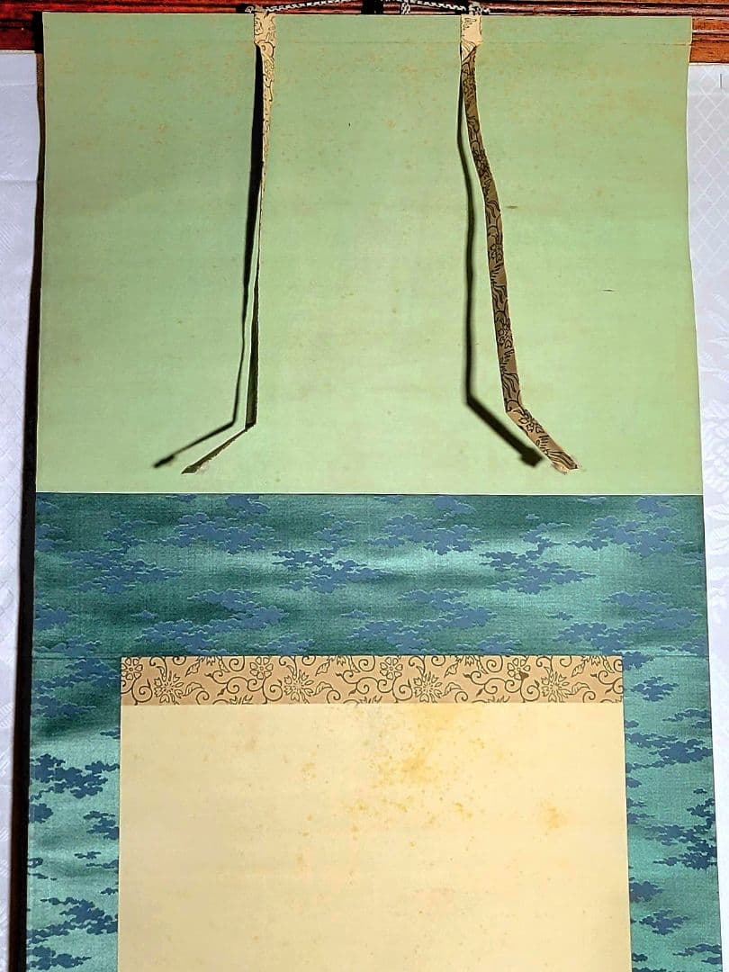 掛け軸　大黒天図　作家銘有　合わせ箱　書画、骨董品、美術品