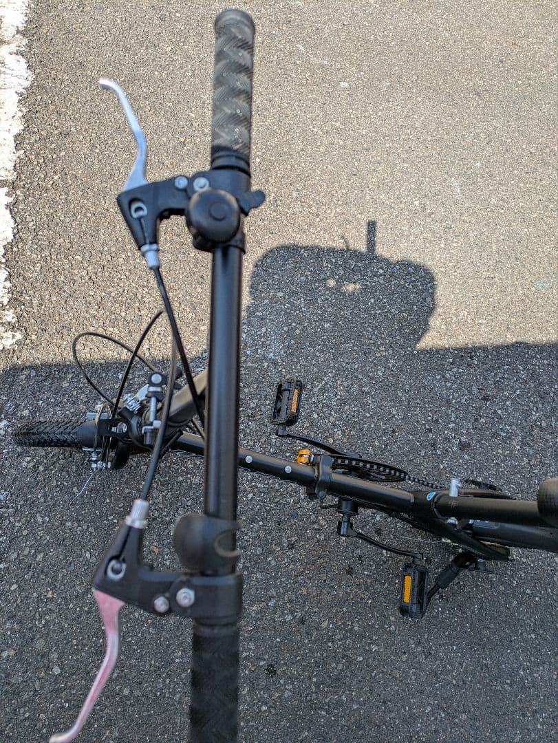 WANIDA 自転車 折りたたみ クロスバイク 12インチ 軽量 小型 ブラック
