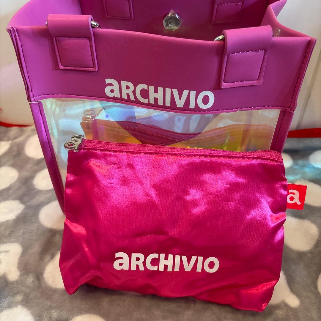 ARCHIVIO ピンク トートバッグ❤️美品