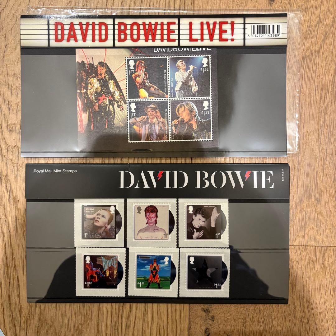 デヴィッド・ボウイ イギリス記念切手 記念紙幣 David Bowie
