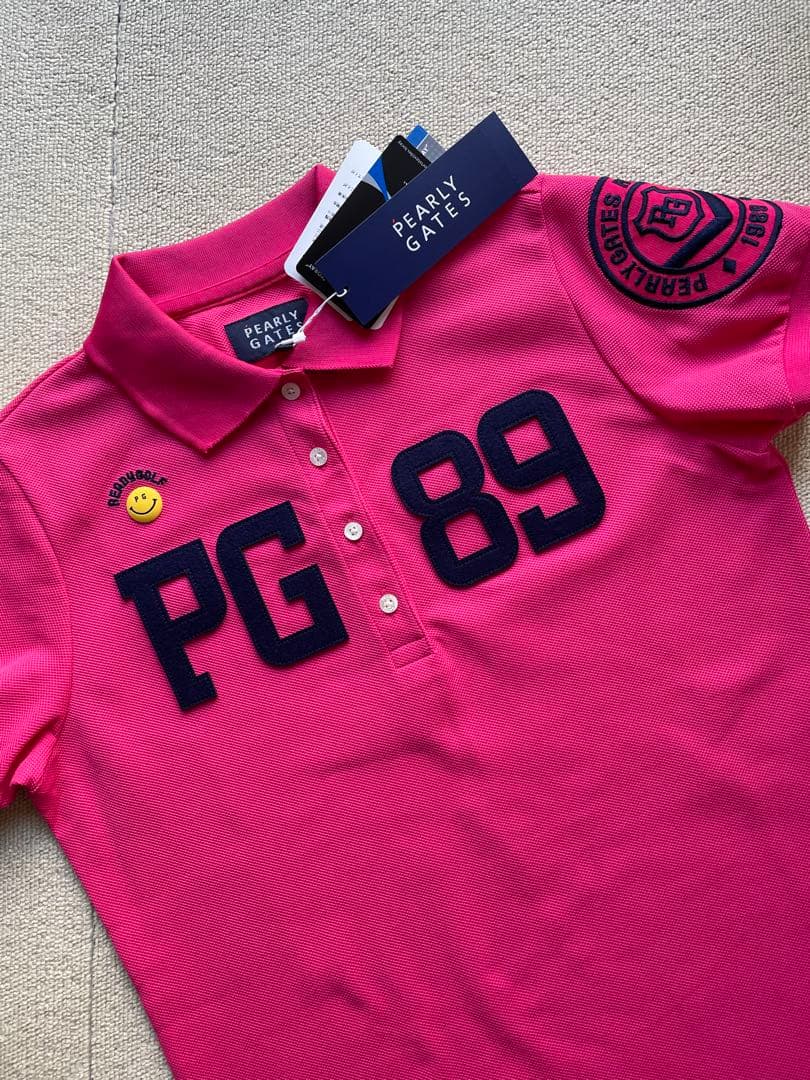 PEARLY GATES パーリーゲイツ レディース ポロシャツ タグ付き新品♡