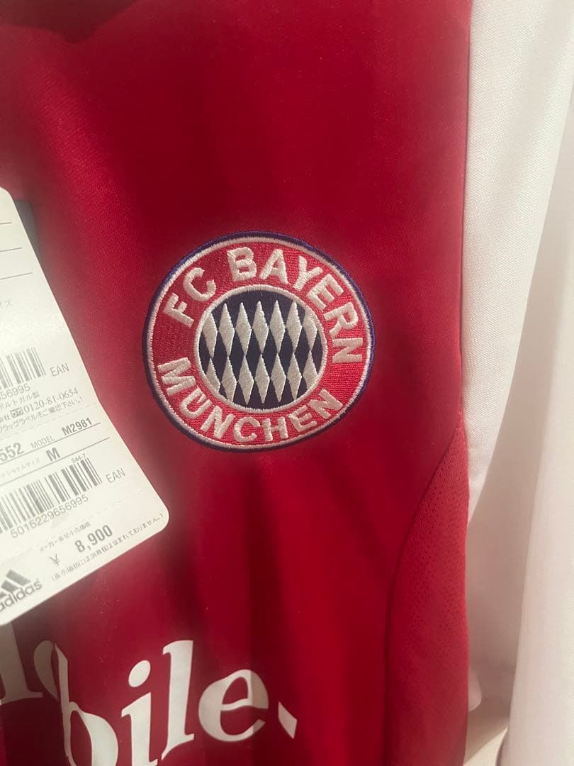 サッカー　adidas バイエルン　ユニフォーム　ユニフォーム　未使用、タグ付き