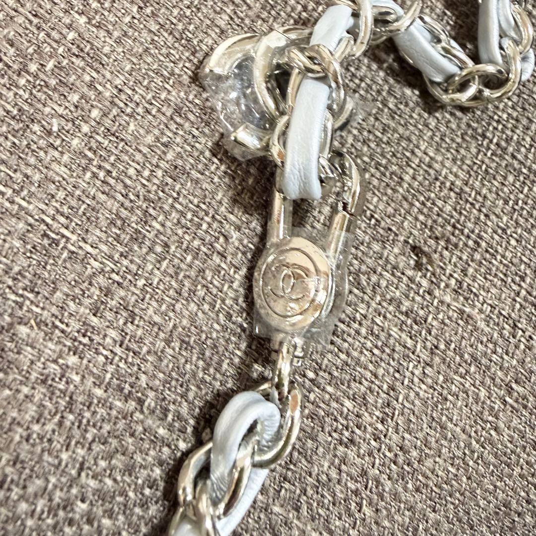 未使用♪シャネル 2023年 イヤーズギフト チェーンショルダーバッグ シルバー