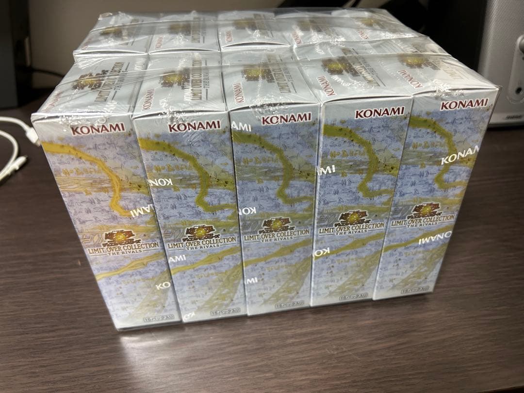 遊戯王 リミットオーバーコレクション　ライバルズ　未開封シュリンク付き10box