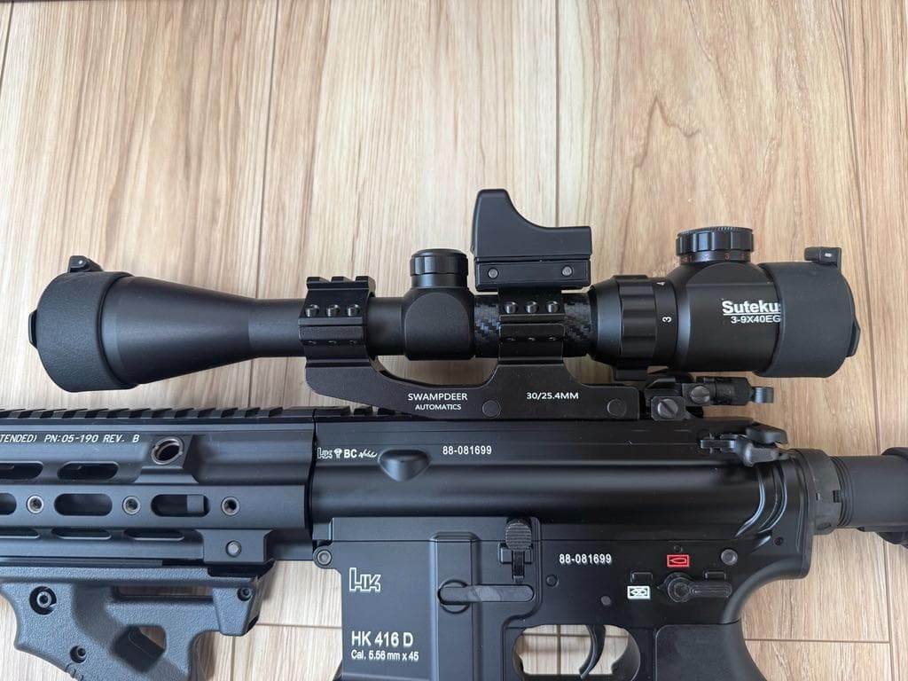 レオン　東京マルイ HK416 デルタカスタム ブラック 次世代電動ガン
