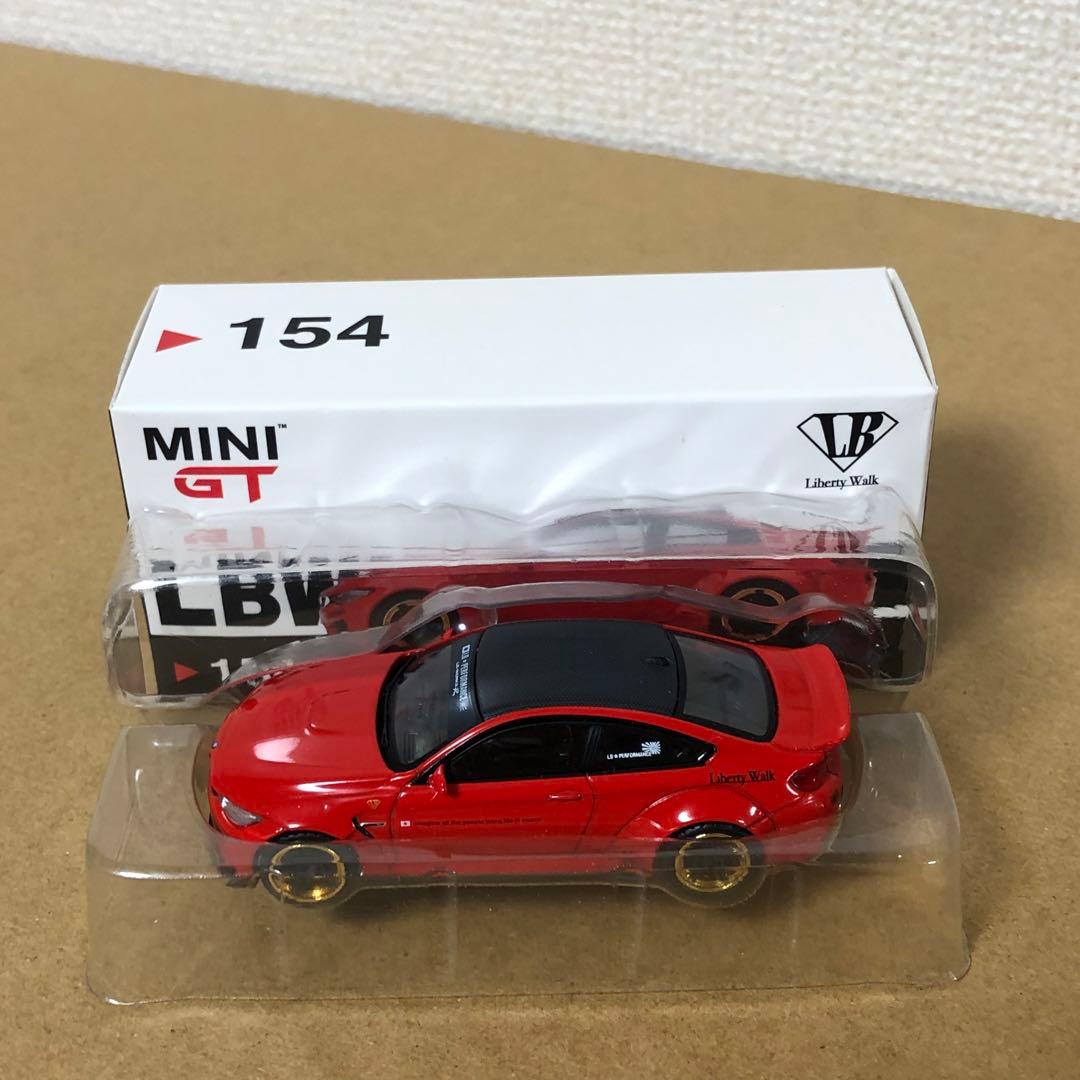 MINI GT　LBWK　 M4　RED w/ COPPER WHEEL