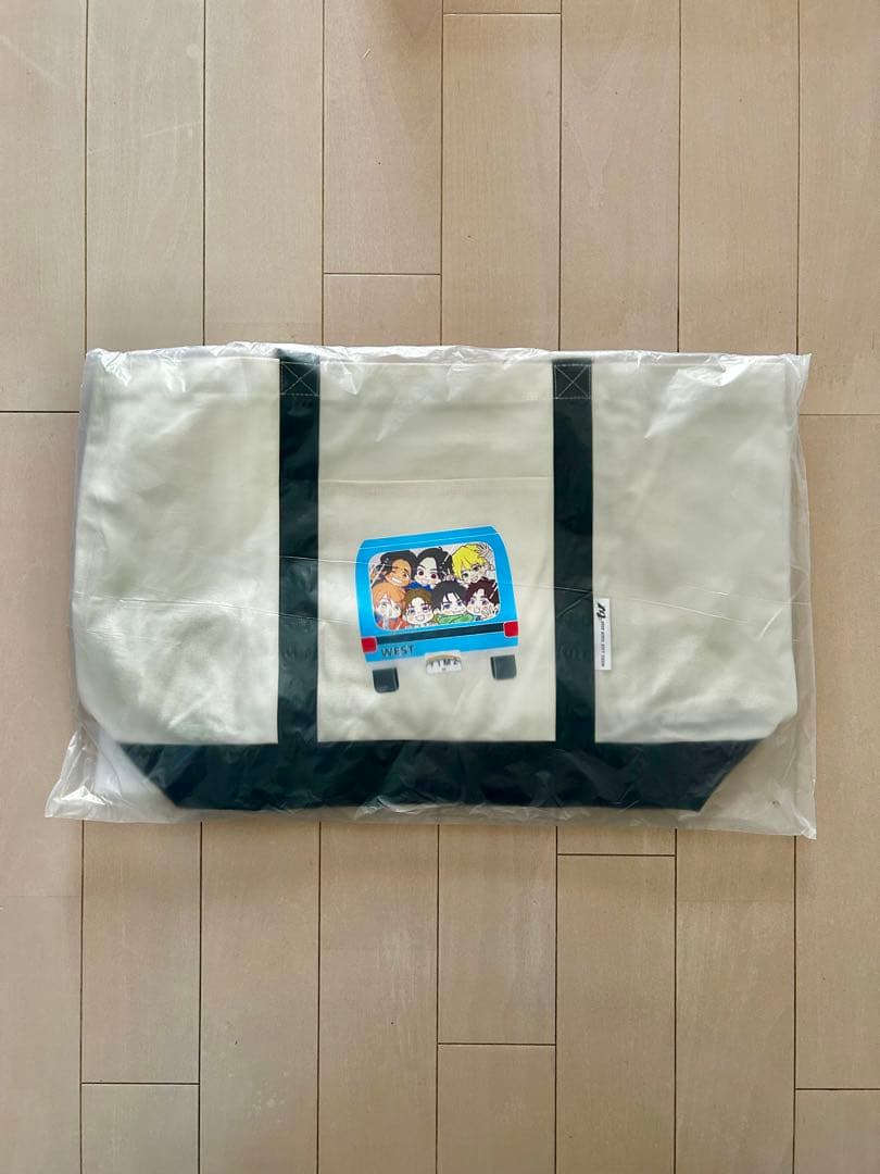 WEST. 唯一無二 バックカープリントビッグバッグ