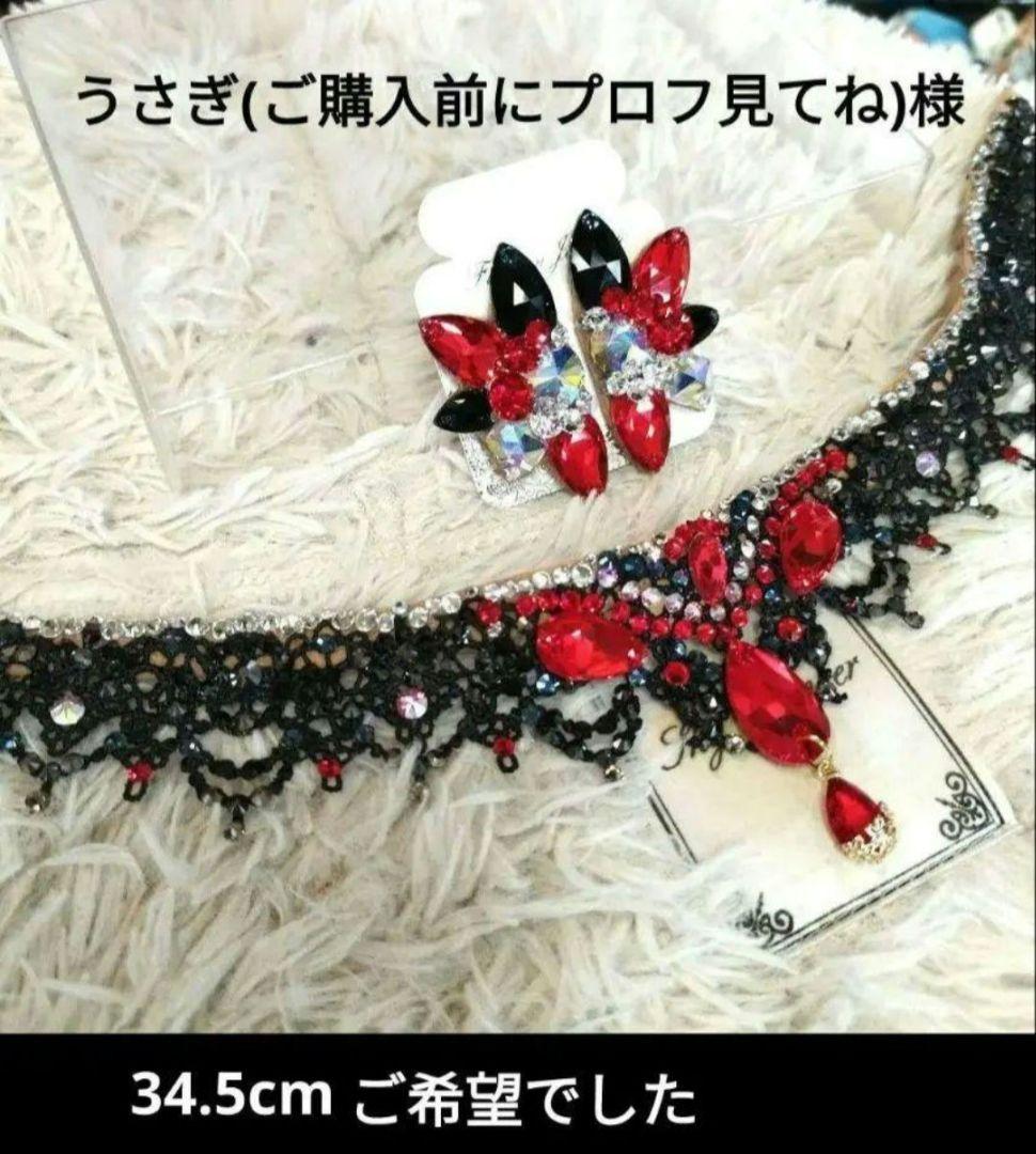 うさぎ(ご購入前にプロフ見てね)様　　 ネックレス 　イヤリング　社交ダンス