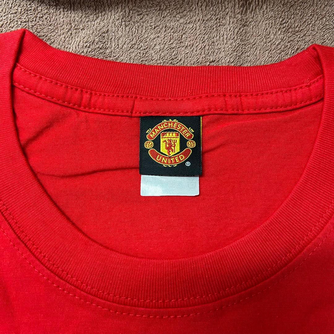 Manchester United Lサイズ DHL 赤シャツ 綿100％